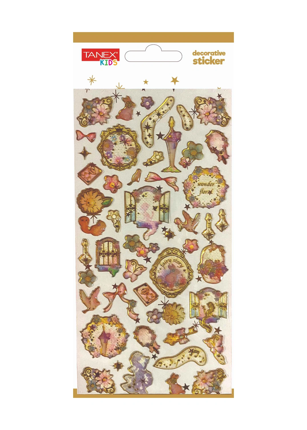 Tanex Decorative Sticker-22 Puffy Etiketi Tnx-5021