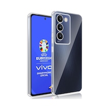Vivo V30 Lite 4g Kılıf Kamera Korumalı Silikon Şeffaf Arka Kapak