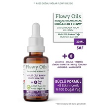 Flowy Oils Multi Cilt Bakım Yağı +8 Yağ İçeren %100 Doğal Karışım 30 ML