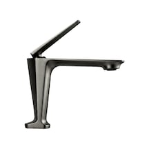 Sensa Kısa Lavabo Bataryası Mat Füme