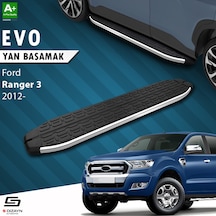 S-dizayn Ford Ranger 3 Evo Krom Yan Basamak 203 Cm 2012-2022 A+ Kalite