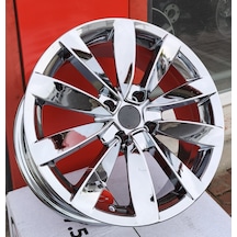 4x108 17 İnç Krom Lugano Jant Et:20 Cb.65.1 Peugeot Ctroen Ford Jantı 1 Takım 4 Adet
