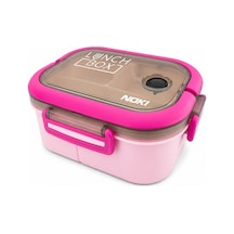 Noki Luxury Plastik Lunch Box Pembe