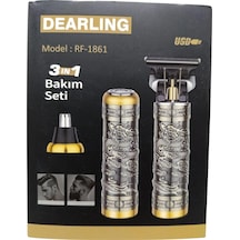 Rf-1861 Dearling 3in1 Sakal Makinası Saç Sakal Kesme Traş Makinesi