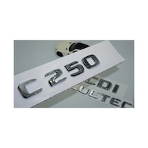 Benz C250 Cdi Bluetec Bagaj Krom Abs 3m 3d Yazı Logo