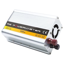 Powermaster Pm11148 12V-220V Çevirici İnverter 500 Watt