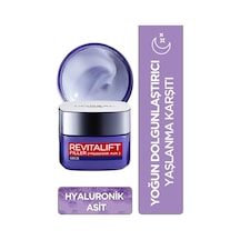 Revitalift Filler Yoğun Dolgunlaştırıcı Hyaluronik Asit İçeren Yaşlanma Karşıtı Gece Kremi 50 Ml