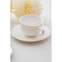Acar Hamilton 6 Kişilik Gold Çay Fincanı Takımı - 210 Ml