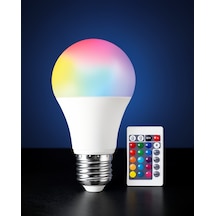 Rgb Işıklı 10 Watt A+ Enerji Sınıfı Led Ampul Uuczrgblamba3-1 Çok Renkli
