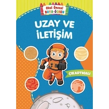 Uzay ve İletişim-Okul Öncesi Boya Öğren- Beyaz Balina Yayınları