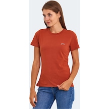 Slazenger KORNELI I Kadın Slim Fit Kiremit Tişört