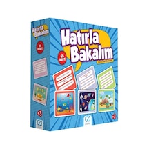 Games Hatırla Bakalım Eğitici Hafıza Oyunu 55 Kart 5108