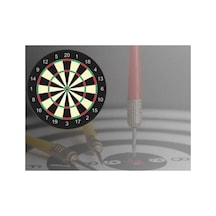 Çift Taraflı Dart Seti 28 Cm Dart Tahtası 4 Metal Uçlu Ok Çok Renkli - 855166806