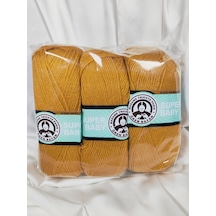 Super Baby Altın Bej El Örgü İpi Art No:1758 Nm:3.4 100gr. 340mt. 3 Adet - Renk: 115