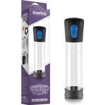 Red Fox Pilli Otomatik Pro Penis Pompası Siyah - Maximizer Worx Vx3