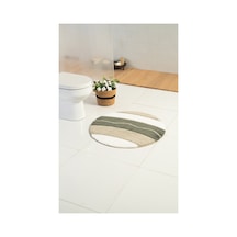 Buççin Online Mağaza Akrilik Nesa 80x80cm Tekli Banyo Paspası , Halı Akrilik Kalın 12 Mm + Çok Renkli