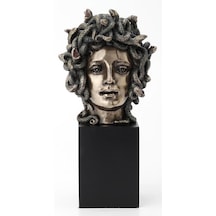 Veronese Koleksiyon Mitolojik Medusa Büst Figür 11x21cm
