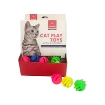 Nunbell Dikenli Zilli Kedi Oyun Topu1 Tane