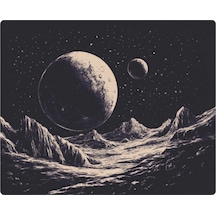 Uzay Karanlığı Baskılı Mousepad 17,5x21,5 Cm