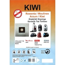 Kiwi Kvc 4105 Süpürge Bez Toz Torbası 20 Adet (507563685)