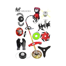 Ablacks C-52 Profesyonel Sırt Tırpan + Akrep Çapa Aparatı + 9 Lu Bahçivan Seti Ablacks C-52 Profesyonel Sırt Tırpan + Akrep Çapa Aparatı + 9 Lu Bahçivan Seti