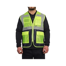 Bestguard Refrektörlü Mühendis Yeleği Cepli 001