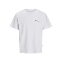Jack & Jones Erkek Jorboston Relaxed Fit Bisiklet Yaka Baskı Detaylı %100 Pamuk T-shirt 12272968 Beyaz Beyaz Jack & Jones Erkek Jorboston Relaxed Fit Bisiklet Yaka Baskı Detaylı %100 Pamuk T-shirt 12272968 Beyaz Beyaz