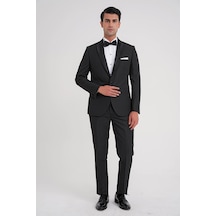 Efor Black 083 Takım Slim Siyah Siyah