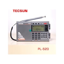 Tecsun Pl-520 Tam Bant Dsp Şarjlı Cep Radyosu Etm+, Ssb Ve Gelişmiş Filtreli Dijital Dünya Radyosu 2026 Model