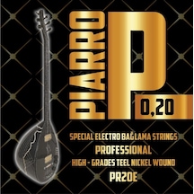 Piarro PR20E Elektro Bağlama Teli Takımı ( Topuzlu )