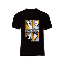 Black Stones - Nana Anime Baskılı Tshirt SIYAH