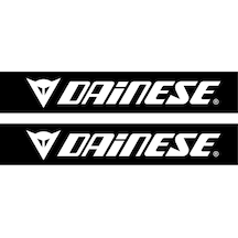 Dainese Motorcu Boru Sticker Set Beyaz