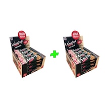 Crunchy Mıdı 40 G.- Fıstık Ezmeli Proteinli Bar 16'lı X 2 Kutu Toplam 32 Adet Bar