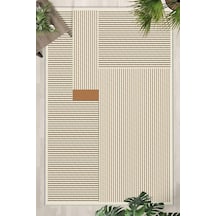 Yıkanabilir Kaymaz Taban Dijital Baskılı Halı Ve Yolluk Leke Tutmaz Salon & Mutfak Halısı - 1150 Krem