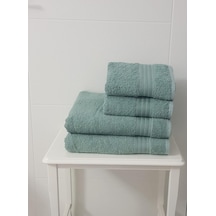 %100 Pamuk Havlu 2 Li Set 1 Adet 70x140 Banyo Havlusu + 1 Adet 50x90 El Yüz Havlusu - %100 Pamuk Havlu 4 Lü Set 2 Adet 70x140 Banyo Havlusu + 2 Adet 50x90 El Yüz Havlusu / Yeşil Yeşil