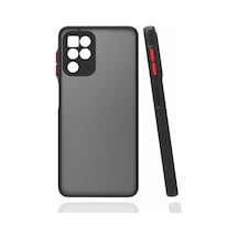 More Tr Samsung Uyumlu Galaxy M32 Kılıf Mtr Hux Kapak - Siyah