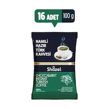 Shazel Naneli Hazır Türk Kahvesi 16 x 100 G