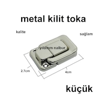 Çanta Tokası Valis Tokası Bavul Kilidi Hobi Kilit Küçükkk