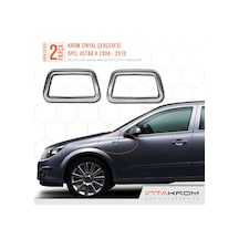 intakrom Opel Astra H Krom Sinyal Çerçevesi 2 Parça 2004 - 2010 - Hb - Sd