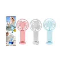 3 Adet Mini Fan,telefon Tutucu,portatif El Vantilatörü Asorti 9,3x19cm