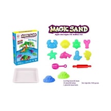 Oyuncak Kinetik Kum Magic Sand Deniz Dünyası 2 Renk 500 Gram