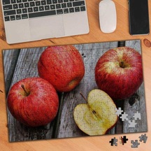 Üç Tam Bir Yarım Elma 240 Parça Puzzle Yapboz-3580560