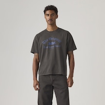 Levi's Gr Boxy Tee Two Horse Gothıc 2 Jet Blacksiyah Siyah