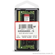 Kingston 16gb Ddr5 5600mhz Cl46 Sodımm Notebook Ram, Bellek