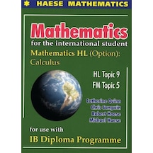 Mathematics For The International Student Hl Option C Haese Yay