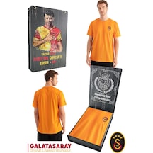 Galatasaray Lisanslı Match Day T-shirt Kişiye Özel Metin Oktay Baskılı Ahşap Kutulu 106 Sarı Galatasaray Lisanslı Match Day T-shirt Kişiye Özel Metin Oktay Baskılı Ahşap Kutulu 106 Sarı