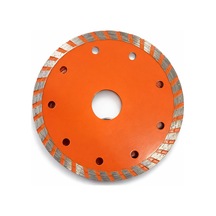 Turbo Elmas Testere Diski, Beton, Granit, Seramik Ve Mermer Kesimi İçin, 115x22 Mm, Turuncu