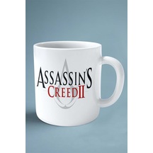Assassin's Creed Oyun Baskılı Kupa Bardak Çift Taraflı Kişiye Özel Model 6 Çok Renkli