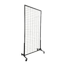 90x190 CM Tekerlekli Pano Stant, Çorap Standı, Aksesuar Standı