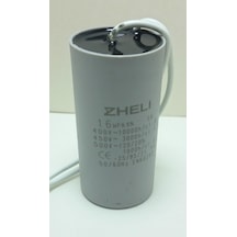 Zheli 16 mf  Plastik Tüp Kondansatör 400-450 V (Daimi)
